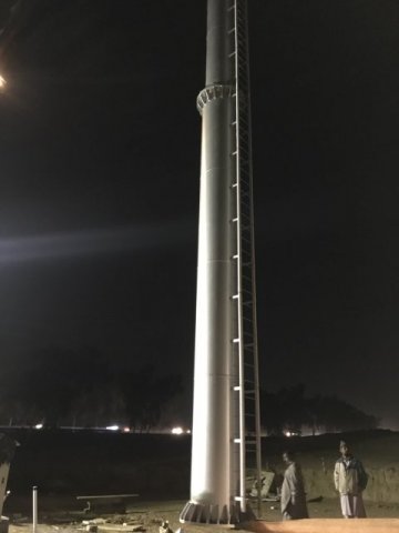 Highest Dual Billboard on Unipole Installed at Eighteen Islamabad